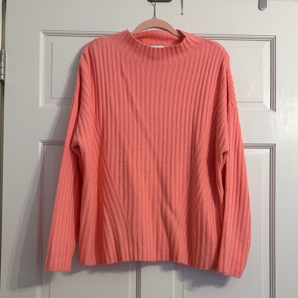 Old Navy Pink Ribbed Sweater